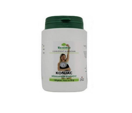 Exceldiet Pharma Konjac Supresor del apetito Supresor del apetito 120 cápsulas