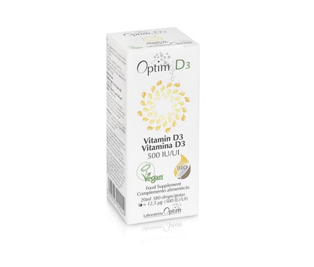 Optim D3 500Ui 20ml