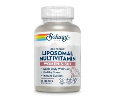 Solaray Liposomal Multivitamin Mujer +50 60caps