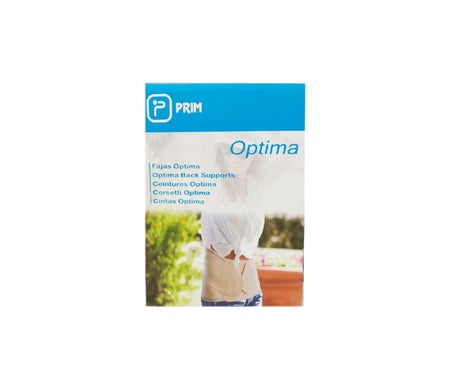 Prim Faja Óptima Lumbar Velcro Gris 1ud