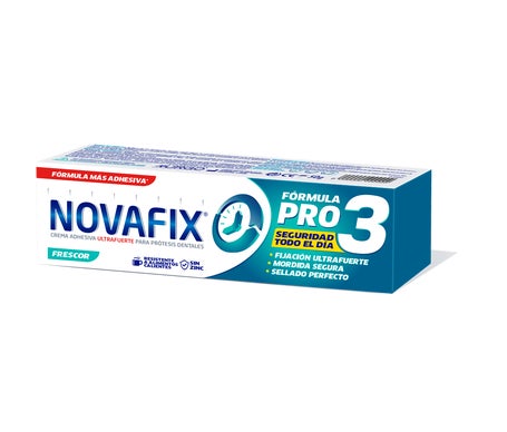 Novafix Pro3 Frescor Crema Adhesiva 50g