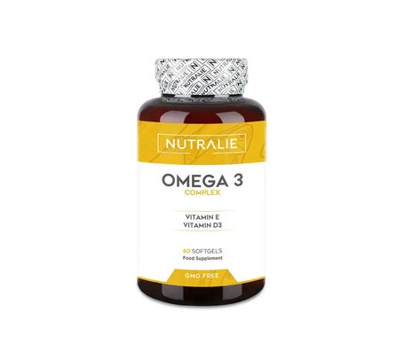 Nutralie Omega 3 Complex 2000mg EPA DHA + Vit E y D 60caps