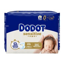Dodot Sensitive Pañales Recien Nacido Talla 0 (24 Uds.)
