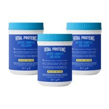 Vital Proteins Pack Active Complex Collagen Limón 3x357g