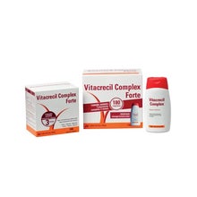 Vitacrecil Complex Forte Tratamiento Completo 3 Meses + Champú