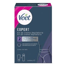 Veet Expert Kit Crema Depilatoria Zona Íntima