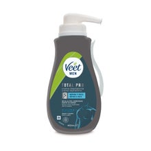 Veet Men Total Pro Crema Depilatoria Piel Sensible 400ml