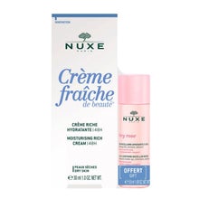 Nuxe Crème Fraîche de Beauté Crema Rica 30ml + Very Rose Agua Micelar 3 en 1 50ml