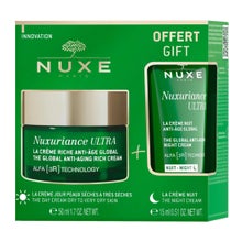 Nuxe Nuxuriance Ultra Crema Rica Antiedad Global 50ml + Noche 15ml