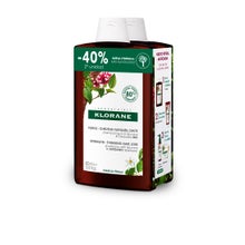 Klorane Champú Quinina y Edelweiss Bio 2x400ml