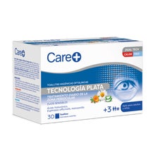 Care+ Toallitas Oftálmicas Tecnología Plata 30uds