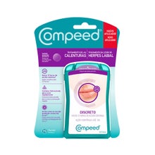 Compeed Tratamiento Calenturas - Herpes Labial Discreto 15uds