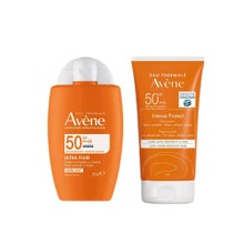 Avène Pack Solar Ultra-Mat Fluido P. Normales a Mixtas SPF50+ 50ml +  Intense Protect SPF50+ 150ml