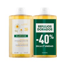 Klorane Champú a la Camomilla 2x400ml