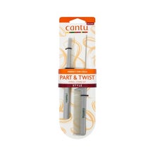 Cantu Style Part & Twist Comb Set 2uds