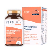 Fertilium con Inositol + Folato + Q10 Preconcepción y Embarazo 60caps