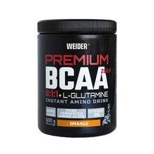 Weider Premium Bcaa 8:1:1 + Glutamina Naranja 500g