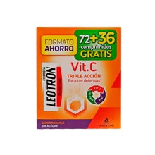 Leotron Vitamina C Triple acción 72 + 36comp