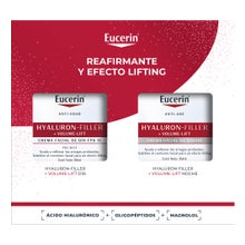 Eucerin Pack antiedad Hyaluron-Filler + Volume-Lift Crema de Día FPS 15 50ml + Crema de Noche 50ml