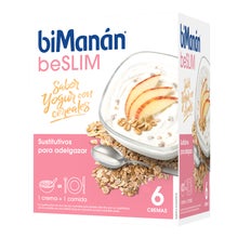 biManán® beSLIM Sabor Yogur con Cererales 6uds