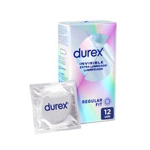 Durex Invisible Extra Lubricado Preservativos 12uds