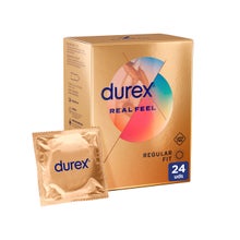 Durex Real Feel Preservativos 24uds