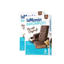 BiManán beKomplett Chocolate Crujiente 2x8uds