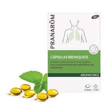 Pranarôm Aromaforce Cápsulas Bronquios BIO 30caps