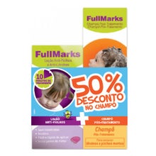FullMarks Kit Tratamiento Antipiojos y Liendres Loción 100ml + Champú 150ml