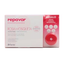 Repavar Pack Rosa Mosqueta Aceite Puro 15ml + Pomada Reparadora
