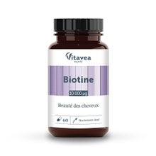 Vitavea Biotina 10000µg Belleza Capilar 60 Perlas
