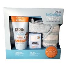 ISDIN Pack Fotoprotector Fusion Water Magic Pediatrics SPF50 50ml + Gel Cream Wet Skin Pediatrics SPF50 250ml