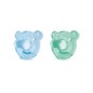 Avent Soothie All Silicone Soothie Soother Blue-Green 0-3 Months