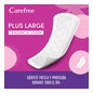 Carefree Plus Large Fragancia Fresca 64uds