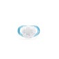 Chicco® anatomische anatomische rubberen fopspeen 4M + blauw 1u