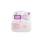Acofarbaby Cadenita y Chupete Silicona Simetrico Rosa 6-12 M