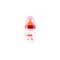 Nuk travel first choice baby bottle wide mouth latex nipple size 1 m 150ml m hole