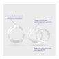 Crushious Set Anillos Triple Bead Super Stretchy Clear 3uds