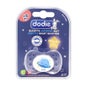Dodie Schnuller 2nd Age Night Silicone ohne Ring Nø17