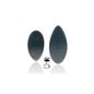 Black Silver Zara Remote Control Stimulator with Panty 1 pc