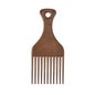 Eurostil Wooden Hollower Comb 5 Pecks 1pc