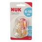 Nuk® chupete anatómico tetina látex T 2 2 uds