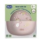 Chicco Tigela com Tampa Rosa 6M+ 1 Unidade