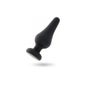 Intense Anal Plug Pipo M Silicone Negro 11 cm 1 ud