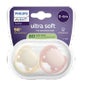 Philips Avent Ultra Soft Sensitive Skin Set 0-6M 2 Pacifiers