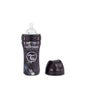 Twistshake Biberón Anticólico Acero Marble Black 330ml