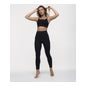 Anaissa Legging + Top Fibra Emana 3D Charlotte Negro Talla S 1ud