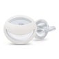Nuk Chupetes Silicona Mommy Feel 0-9M Azul 2uds