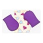 Sacoterapia Sack Mittens Mittens Cuori Viola 1pc