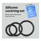 Crushious Set Bandoleros Anillos Silicona 3uds